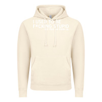 Vintage Artic i used to be f cking stupid Vintage Hoodie - linhVisuals