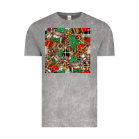 Cloud Rock christmas donkey Vintage Tee - FaDigitalArtStudio