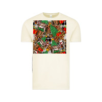 Vintage Arctic christmas donkey Vintage Tee - FaDigitalArtStudio