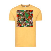 Vintage Mustard christmas donkey Vintage Tee - FaDigitalArtStudio