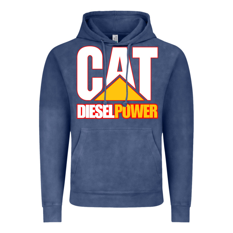 Cat Diesel Power Vintage Hoodie by linhVisuals | Teevron