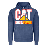 Vintage Denim cat diesel power Vintage Hoodie - linhVisuals