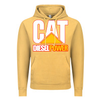 Vintage Mustard cat diesel power Vintage Hoodie - linhVisuals