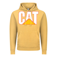 Vintage Mustard cat Vintage Hoodie - linhVisuals