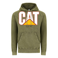 Vintage Olive cat Vintage Hoodie - linhVisuals