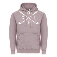 Vintage Zinc Golf Club 001 Vintage Hoodie - linhVisuals