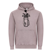 Vintage Zinc Golf Club 003 Vintage Hoodie - linhVisuals