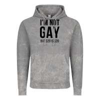 Cloud Rock i'm not gay but $20 is $20 (white) Vintage Hoodie - linhVisuals