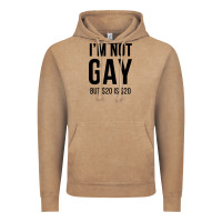 I'm Not Gay But $20 Is $20 (white) Vintage Hoodie | Teevron