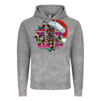 Cloud Rock serape and leopard christmas Vintage Hoodie - CowhideDigitalArt