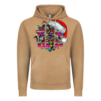 Vintage Camel serape and leopard christmas Vintage Hoodie - CowhideDigitalArt