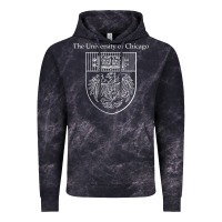 Cloud Black chicago Vintage Hoodie - linhVisuals