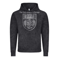 Vintage Black chicago Vintage Hoodie - linhVisuals