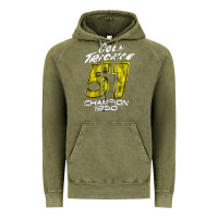 Vintage Olive cole trickle Vintage Hoodie - linhVisuals