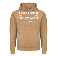 Vintage Camel if i had a dollar for everytime i got distracted Vintage Hoodie - linhVisuals