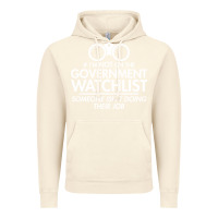 Vintage Artic if i'm not on the government watchlist Vintage Hoodie - linhVisuals