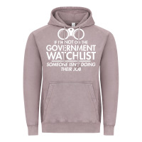 Vintage Zinc if i'm not on the government watchlist Vintage Hoodie - linhVisuals