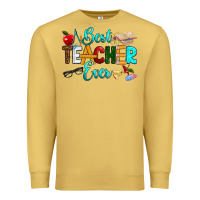 Antique Gold best teacher ever Premium Sweatshirt - RanaPortraitStore
