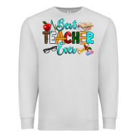 Dove Grey best teacher ever Premium Sweatshirt - RanaPortraitStore