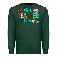 Sports Green best teacher ever Premium Sweatshirt - RanaPortraitStore