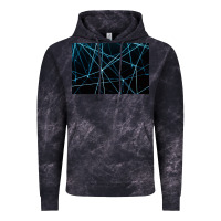Cloud Black network background Vintage Hoodie - linhVisuals