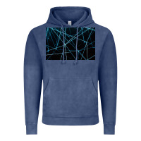Vintage Denim network background Vintage Hoodie - linhVisuals