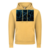 Vintage Mustard network background Vintage Hoodie - linhVisuals