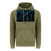 Vintage Olive network background Vintage Hoodie - linhVisuals