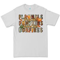Dove Grey flannels hayrides pumpkins  bonfires Premium Tee - FaDigitalArtStudio