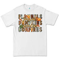 White flannels hayrides pumpkins  bonfires Premium Tee - FaDigitalArtStudio
