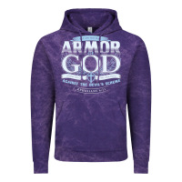 Cloud Purple armor of god bible verse scripture Vintage Hoodie - linhVisuals