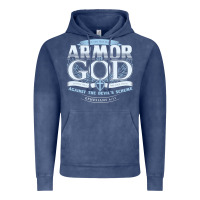 Vintage Denim armor of god bible verse scripture Vintage Hoodie - linhVisuals