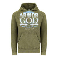 Vintage Olive armor of god bible verse scripture Vintage Hoodie - linhVisuals