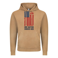 Vintage Camel american flag one nation under god Vintage Hoodie - linhVisuals