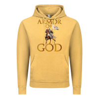 Vintage Mustard armor of god ephesians bible verse Vintage Hoodie - linhVisuals