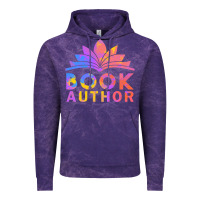 Cloud Purple book author funny author book writing Vintage Hoodie - linhVisuals