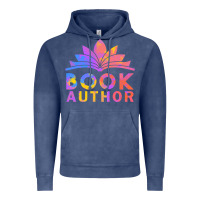 Vintage Denim book author funny author book writing Vintage Hoodie - linhVisuals