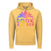 Vintage Mustard book author funny author book writing Vintage Hoodie - linhVisuals