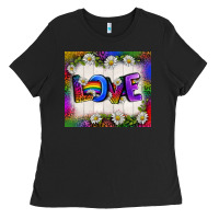 Western Love Lgbtq Tumbler Ladies Tee | Teevron