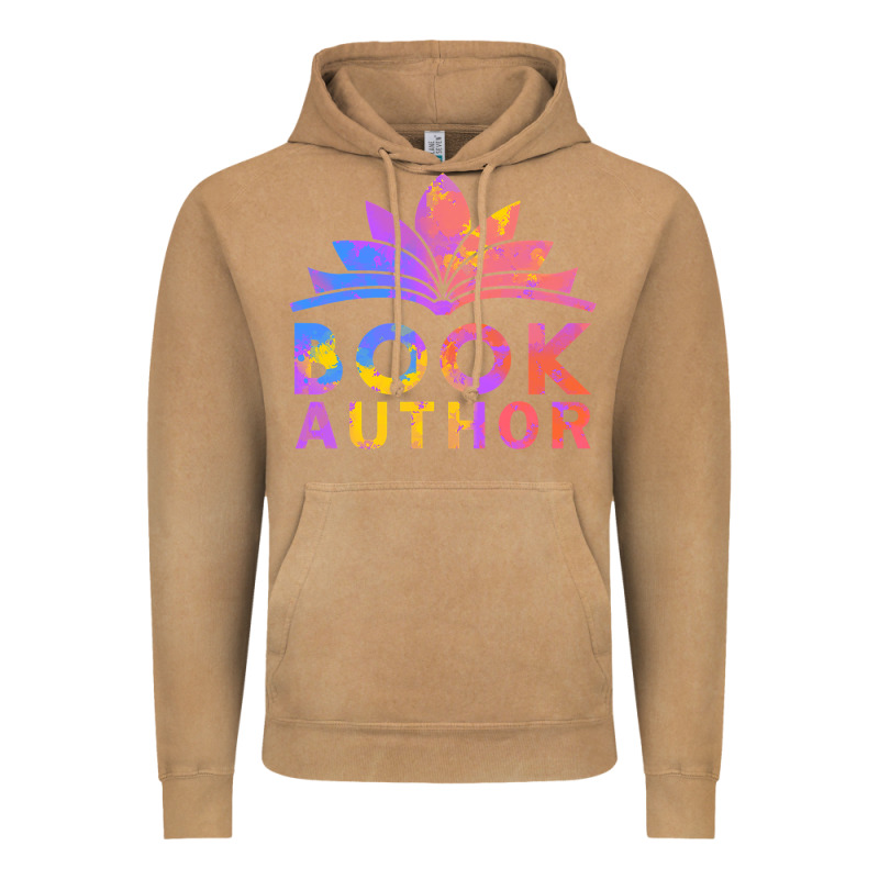 Book Author Funny Author Book Writing Vintage Hoodie by linhVisuals | Teevron