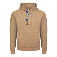 Vintage Coffee road runner Vintage Hoodie - linhVisuals