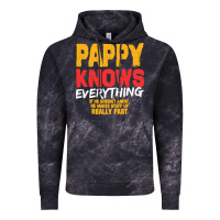 Cloud Black pappy knows everything Vintage Hoodie - linhVisuals
