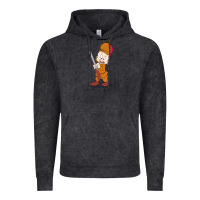 Vintage Black elmer fudd Vintage Hoodie - linhVisuals