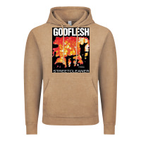 Vintage Coffee GODFLESH Streetcleaner Vintage Hoodie - linhVisuals