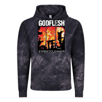 Cloud Black GODFLESH Streetcleaner Vintage Hoodie - linhVisuals