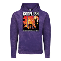Cloud Purple GODFLESH Streetcleaner Vintage Hoodie - linhVisuals