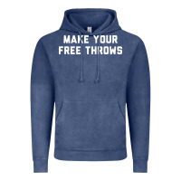 Vintage Denim make your free throws Vintage Hoodie - linhVisuals