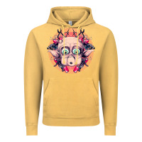 Vintage Mustard mac Vintage Hoodie - linhVisuals