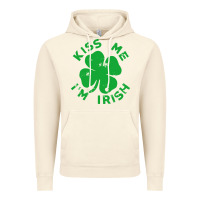 Vintage Artic kiss me im irish funny saint patrick day womens Vintage Hoodie - linhVisuals