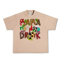 Burro Mama Needs A Drink Urban Heavy Tee - FaDigitalArtStudio